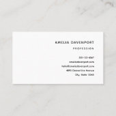 Cute Octopus Zee creatie Visitekaartje (Achterkant)