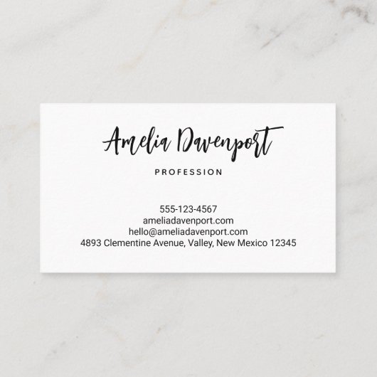 Cute Octopus Zee creatie Visitekaartje (Achterkant)