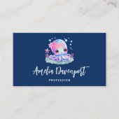 Cute Octopus Zee creatie Visitekaartje (Voorkant)