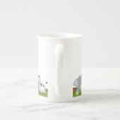 Cute Oerwoud Baby  	AnimalsBone China Mok (Achterkant)