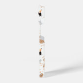 Cute Oerwoud Rainforest Animals Patroon iPhone Hoesje (Linkerkant)