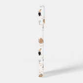 Cute Oerwoud Rainforest Animals Patroon iPhone Hoesje (Rechterkant)