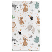 Cute Oerwoud Rainforest Animals Patroon Klein Cadeauzakje (Voorkant)