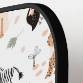 Cute Oerwoud Rainforest Animals Patroon Pickleball Paddle (Links Detail)