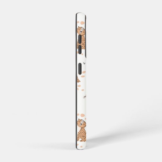 Cute Oerwoud Rainforest Animals Patroon Samsung Galaxy Hoesje (Rechterkant)