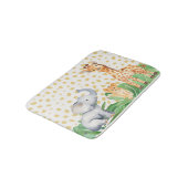 Cute Oerwoud Safari Animal Baby & Kinder Bath Mat (Gekanteld)