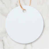 Cute Oerwoud Safari Giraffe Baby shower Hartelijk Bedankjes Labels (Achterkant)