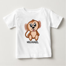 Cute Oerwoud Safari Monkey Animal Kinder
