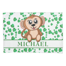 Cute Oerwoud Safari Monkey Animal Kinder