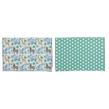 Cute Oerwoud Wild Animals Kussensloop Set