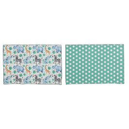 Cute Oerwoud Wild Animals Kussensloop Set