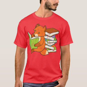 Cute of Book Nerd for Men Women, Funny Animal Love T-shirt