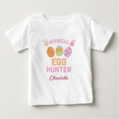 Cute Official Egg Hunter Easter Kids Name (Voorkant)