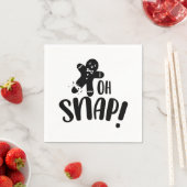 Cute Oh Snap Kerstmis Servet (Insitu)