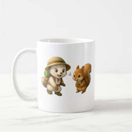 Cute Okojo and Squirrel Mug – Okojo and Friends Koffiemok