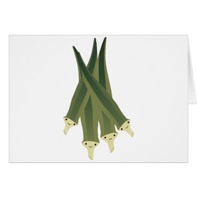 Cute Okra (Voorkant Horizontaal)