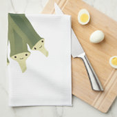 Cute Okra Theedoek (Quarter Fold)