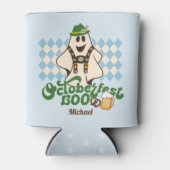 Cute Oktoberfest Ghost Spooky Season Blikjeskoeler (Voorkant)