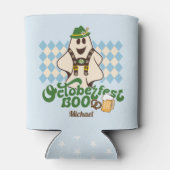 Cute Oktoberfest Ghost Spooky Season Blikjeskoeler (Achterkant)