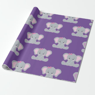 Cute olifant bedrukt cadeaupapier