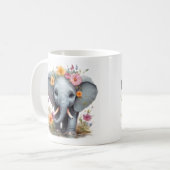 Cute Olifant-Beker Koffiemok (Voorkant links)