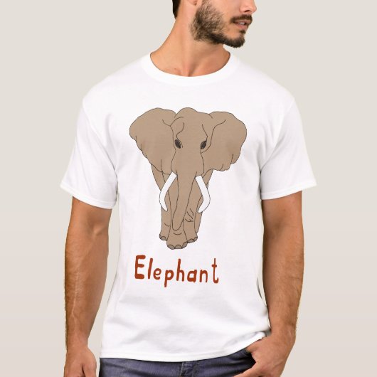 Cute olifant day T-Shirt (Voorkant)