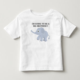Cute Olifant Grote Broer T Shirt