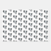 Cute olifant inpakpapier vel (Voorkant)