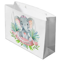 Cute Olifant Meisje Baby Shower