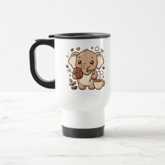 Cute Olifant Reis Mok Kawaii Koffie
