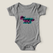 Cute onconventionele dierentuin heather grijs twee (Design voorkant)