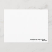 Cute One Blue Eye Dalmatian Dog Briefkaart (Achterkant)