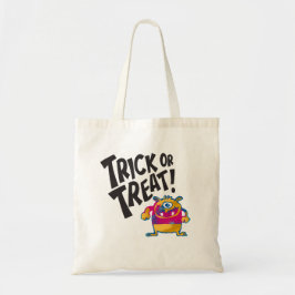 Cute One-Eyed Monster Halloween Tote Bag