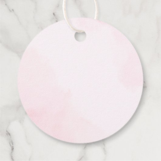 Cute One In A Melon Birthday Party Bedankjes Labels (Achterkant)