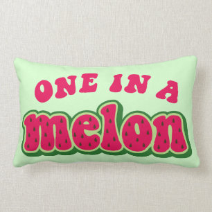 Cute One in een Melon Summer Sierkussen Kussen
