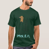Cute One Mole Per Liter Chemistry Avogadros Day T-shirt (Voorkant)
