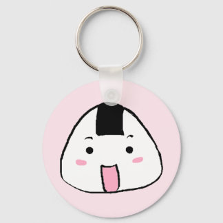 Cute Onigiri (rijstbal) Sleutelhanger