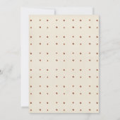 Cute Onze Kleine Liefdesbeestjes Baby Uitnodiging (Achterkant)