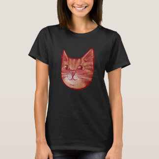 Cute orange kitty cat t-shirt