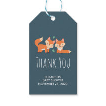 Cute Oranje Foxes Graphic Illustration Baby shower