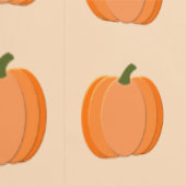 Cute Oranje Gender Neutral Pumpkin Behang (Zoom)