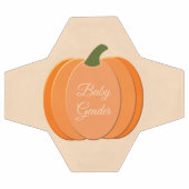 Cute Oranje Gender Neutral Pumpkin Custom Voetbal (Enkel)