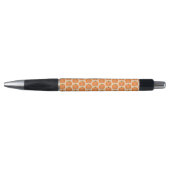 Cute Oranje Gender Neutral Pumpkin Pattered Pen (Voorkant)