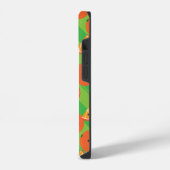 Cute Oranje iPhone Case Hoesje (Linkerkant)
