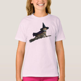 Cute Oranje Kat Halloween Kinderen T-Shirt