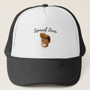 Cute Oranje Squirrel Trucker Pet