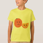Cute Oranje T-shirt (Voorkant)
