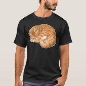 Cute Oranje Tabby Cat Shirt - Cft for Cat Lovers (Voorkant)