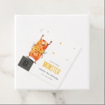 Cute Oranje Yellow One Eyed Monster Kids Birthday Bedankjes Labels<br><div class="desc">Cute One Eyed Monster Kinder Collectie - het is een Cute Elegant Simple Minimal waterverf Illustration of schattig klein monster met vleugels en hart, met kleurrijk uiterlijk perfect voor je kleine leuke verjaardagen en feestdagen. Het is zeer gemakkelijk om, met uw persoonlijke details aan te passen. Als u een ander...</div>