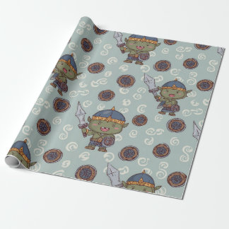 Cute Orc Boy Wrapping Paper Cadeaupapier